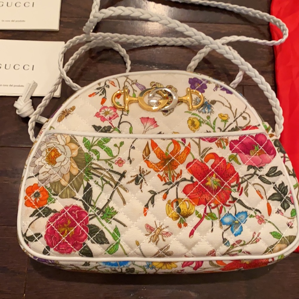 Floral Gucci bag - Picture 2 of 5